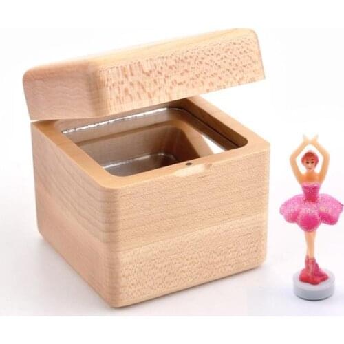 Ballerina Madera Gift Muziekdoos Muziekdoosje Home Decoration Accessories Note Wood Musical caja De Musica Carousel Music Box