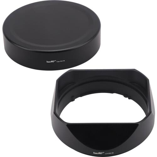 Haoge LH-RX1B Square Metal Bayonet Lens Hood Shade for Sony E 16mm f/2.8,E 20mm f/2.8,E 28mm f/2FE,E 30mm f/3.5 Macro Lens