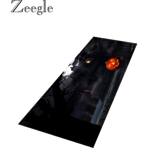 Halloween Rugs and Carpets for Home Living Room Soft Kids Room Carpet Anti-slip Kitchen Carpet Hallway Floor Rug Outdoor Doormat