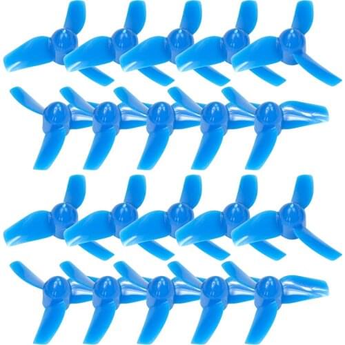 LDARC 1.22'' 31mm 3 Blade Props 1.0mm Shaft Kingkong Indoor Quad Tiny Whoop Propellers RC FPV Replacement CW CCW