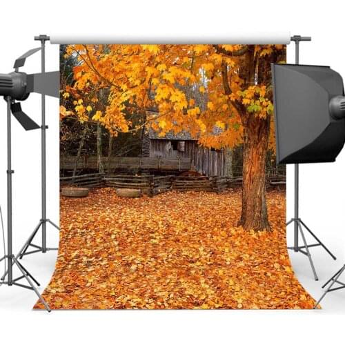 MOCSICKAMaple Leaf Background for Photography Autumn Photo Backdrop Studio Forest Props MR-2096