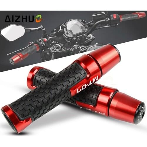 Motorcycle Grips Accessories Handle Grips Hand Bar End For YAMAHA MT 07 MT-07 MT07 FZ 07 2014-2017 2015 2016