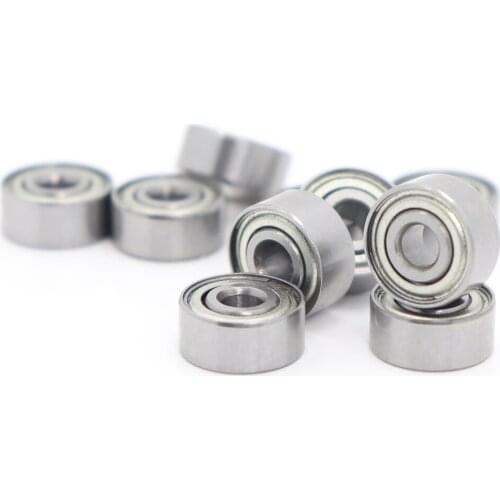 MR93 ZZ ABEC-1 (100PCS) 3X9X4mm Miniature Ball Bearings MR93ZZ