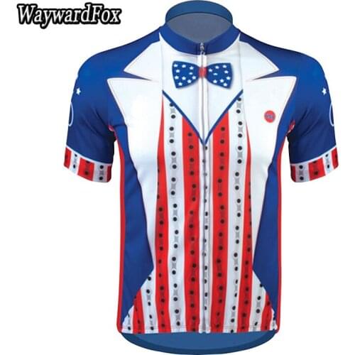 New Summer Mens Cycling Jersey Breathable Quick-Dry Gentleman Bicycle Short Sleeve MTB Road Wear Bike Clothing