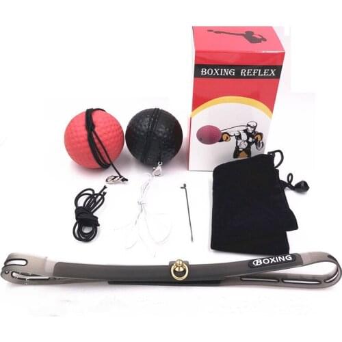 New Unisex Punching Balls Body Building Silicone Boxing Training Ball Headband Spare Line Solid Home Gym Sport Exercise Fitness