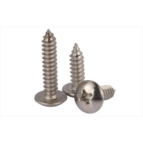 316 stainless steel Truss head self-tapping screws M3 M4 M5 M6 screws TA screws Nails Wood