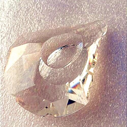 Top Quality 70Pcs/lot 63mm Clear Crystal Chandelier Glass K9 Crystals Lamp Lighting Prisms Parts Hanging Pendants With Free Ring