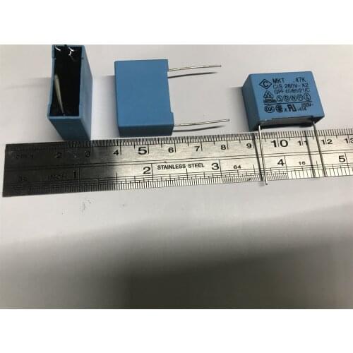 5PCS 0.47uf 0.47K 280v-x2 GPF 40 / 85 / 21 / C Y-CAP; safety gauge capacitance foot distance 22mm genuine