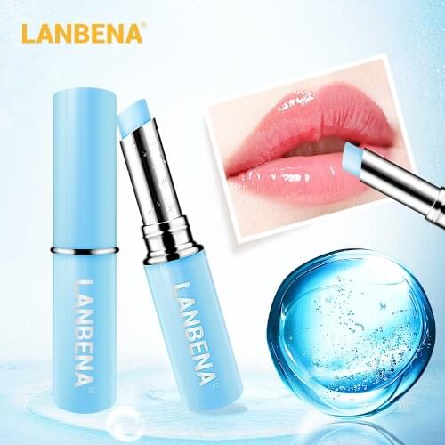 LANBENA Lip Balm Hyaluronic Acid Long-lasting Nourishing Moisturizing Plumper Lip Relieve Dryness Reduce Fine Line Lip Skin Care