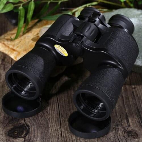 20x50 Binoculars High Magnification FC Broadband Film HD Telescope Nitrogen-filled Waterproof Outdoor Tourism Hunting Equipment