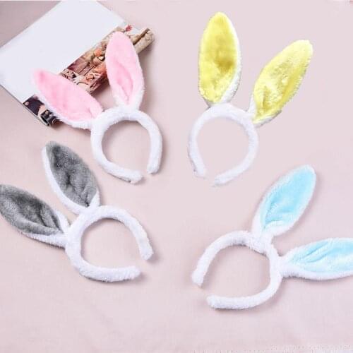 Children Cute and Comfortable Hairband Rabbit Ear Headband Dress Costume Bunny Ear Hairband Hair Accessories