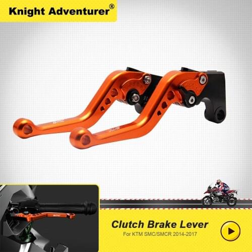For 690 SMC 690SMC smc 690 2014 2015 2016 2017 Motorcycle CNC Aluminum Adjustable Brake Clutch Levers
