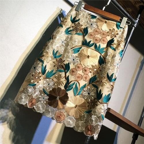 HLMK Lace Pencil Skirts
