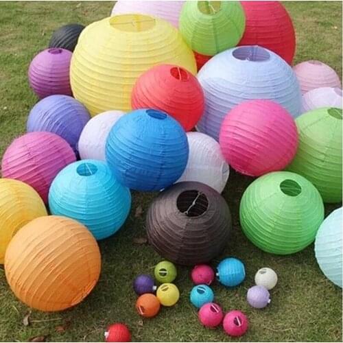 12inch 30cm China Paper Lantern Festival Supplies Lanterns Wedding Decoration Baby Shower Birthday Party Home Decorative Lampion