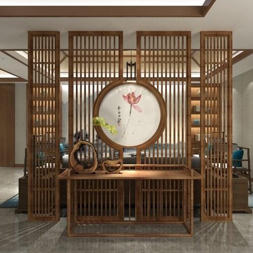 Stainless Steel Screen Partition Home Entrance Door To Block The Living Room Decoration Entrance