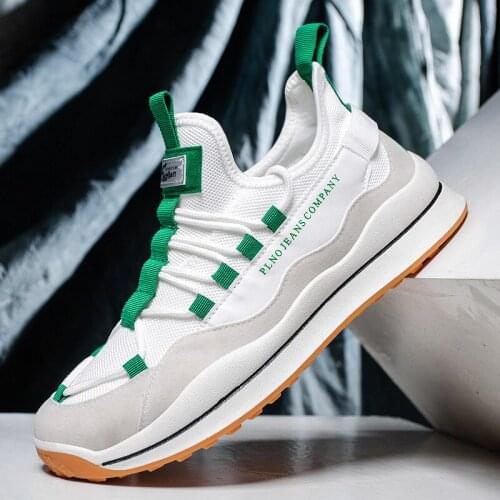 Spring and summer new fashion shoes Korean breathable sports shoes mesh casual shoes lightweight mens mesh shoes mens shoes