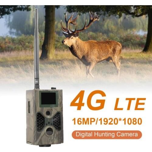 HC330LTE 4G Hunting Camera 16MP 1080P SMTP SMS Infrared Trail Cameras IR Wildlife Night Vision Game Trail Cameras Photo Traps ED