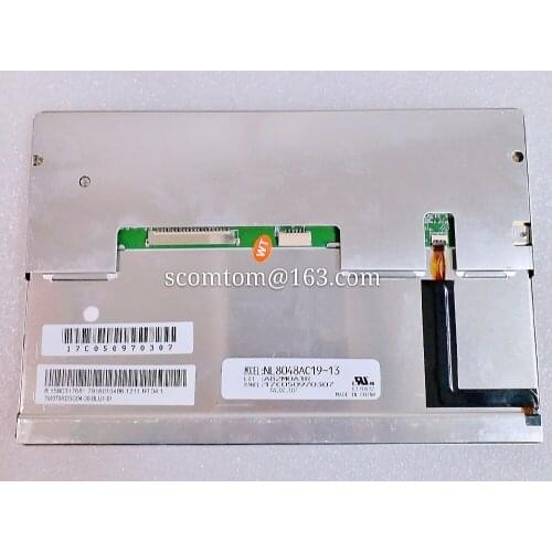 Original 7inch 800*480 LCD Screen Display Panel NL8048AC19-13 NL8048AC19 13