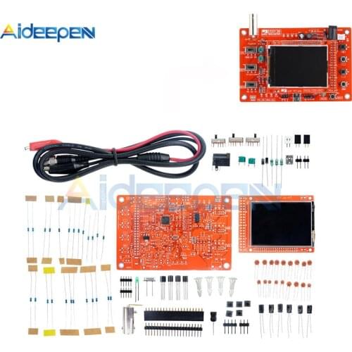 DSO138 Oscilloscope Digital TFT with Probe Alligator Test Clip for Arduino ARM Detection Development Board 2.4 Inches DIY Kits