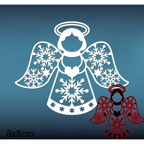 Hollow Angel Cutting Metal Dies New Stencils DIY Cutting Dies Scrapbooking Paper Cards Craft Making New Craft Decoration