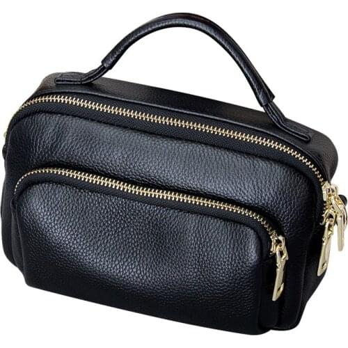 Genuine Leather Luxury Women Handbag Ladies Shoulder Bags Messenger Bag Fashion Small Crossbody Bag for Female Tote Party Purse