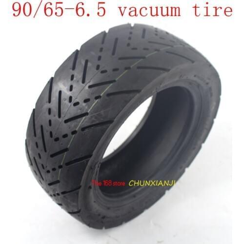 Lightning shipment 11 inch vacuum tyre Electric scooter refitted 11 inch 90/65-6.5 thick tire outer tire tubeless Road tire
