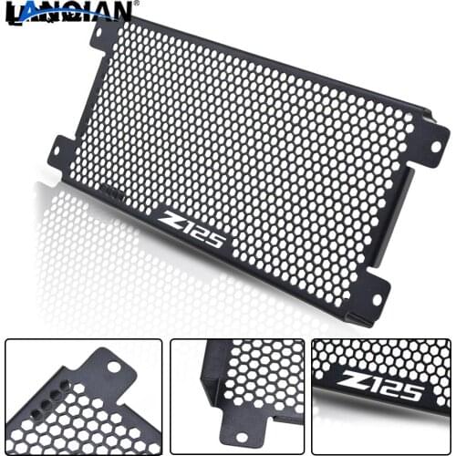 For Kawasaki Ninja 125 Z125 Motorcycle Radiator Grille Guard Cover Protector Ninja 125 2019 UP Z 125 2019 UP CNC Accessories