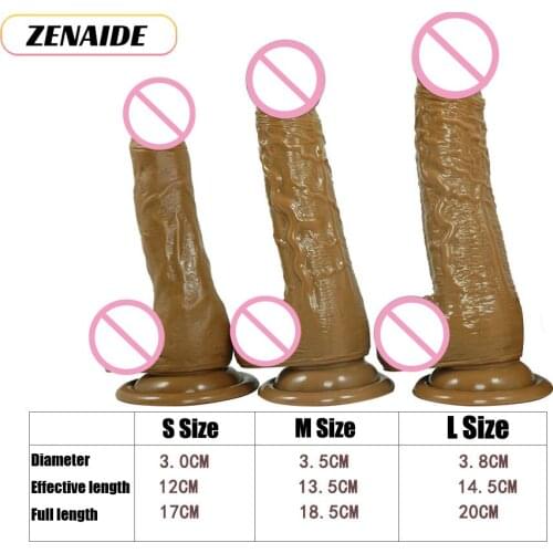 Female Masturbator Realistic Dildo Lesbian Realistic Cock Sex Toy for Women Wearable Strapon Large Dildo with Strong Suction
