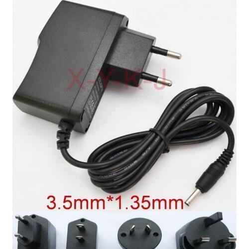 1PCS 6V 200mA 300mA 400mA 500mA 600mA 700mA 800mA AC 100V-240V Switching power adapter supply EU US UK AU plug DC 3.5mm x 1.35mm