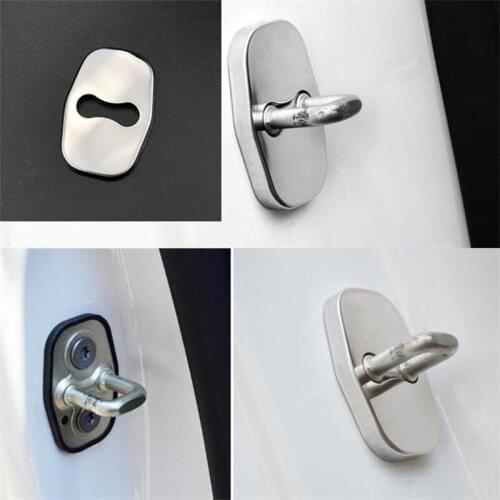 Car Accessories Door Lock Anti Rust Protection Buckle Cover For Peugeot RCZ 207CC 308CC 301 308 308S 407 408 508 2008 3008 4008