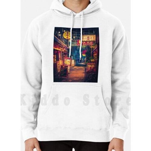 Shine Bright , Tonight-Japan Night Photo hoodie long sleeve Japan Japanese Asia Landmark Asian Travel Sakura
