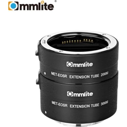 Commlite CM-MET-EOS R Automatic Macro Extension Tube Compatible with Canon EOS R Mount Cameras & Lenses