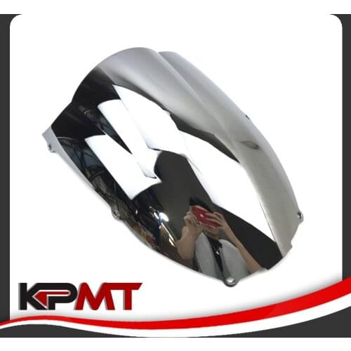 For Kawasaki ZX6R 636 ZX 6R 2000 2001 2002 Windscreen ZX-6R 00 01 02 Motorcycle Windshield Double Bubble Wind Deflectors