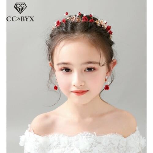 CC Children Hairbands Hairband Fashion Headbands Hair Accessories For Bridesmaids Girls Birthday Party Beach Fine Jewelry su080