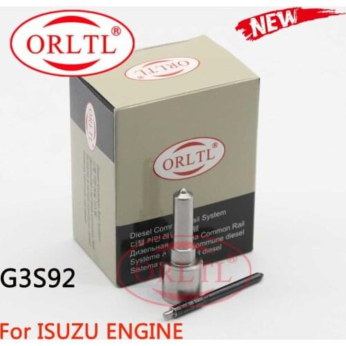 ORLTL G3S92 Diesel Parts Fuel Injector Nozzle Tip G3S92 Spray Nozzle Atomizer for Isuzu 4JJ1 Engine 295050-1540 8-98246751-0