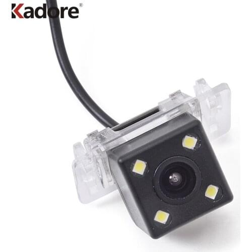 For Toyota Camry 2007 2008 2009 2010 2011 2012 Car Rearview Camera Backup Reverse Rear View Camera 4 LED Night Vision Waterproof