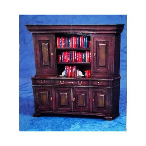 1/35 Scale Models Sand Table Miniature Bookcase Furniture Scene Accessories Resin Unpainted Model Kit Diorama Handmade DIY