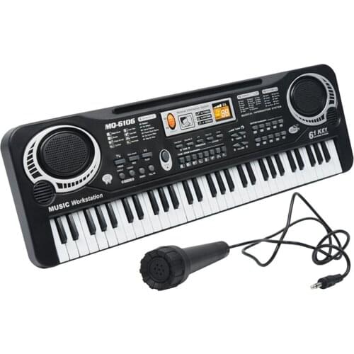 Multifunctional Childrens Electronic Piano 61-key Electronic Digital Piano Instrument Set with Microphone