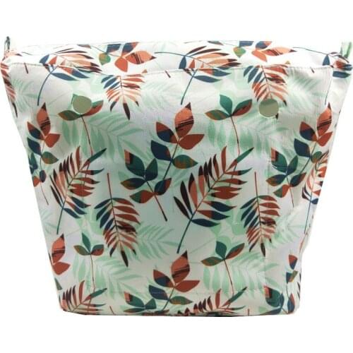 Fashion waterproof Inner Lining Zipper Pocket for Classic Size for Obag Insert with Inner for your O Bag