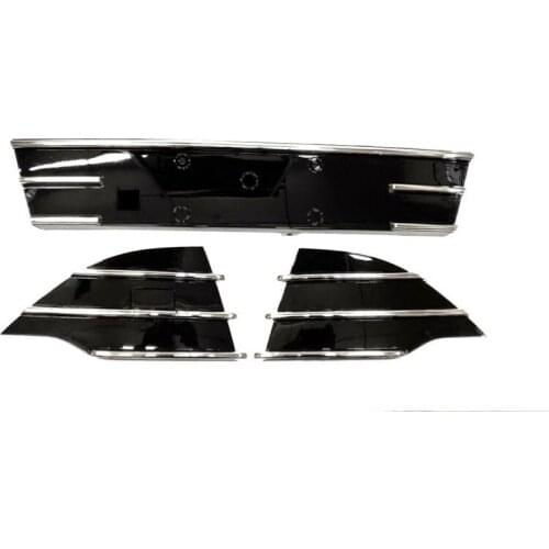Front bumper cover fog lamp trims High quality Modified ABS car mask racing grille front Grill fit for Kuga Escape 2013-2016