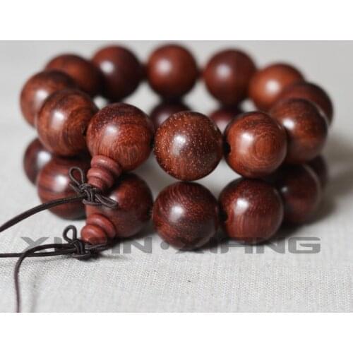 DROP SHIPPING MEN BRACELETS RED WOOD BRACELETS ROUND BEADS HAND STRING BRACELETS BANGLES NEW FASHION JEWELRY FOR MEN