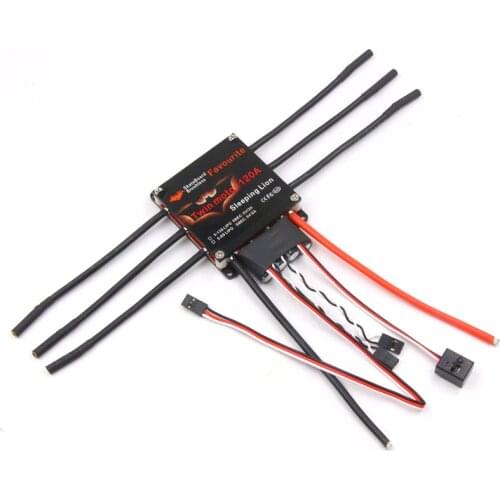 FATJAY Favourite Sleeping Lion 120A 5-12S High Voltage sensored ESC dual motor drive controller for electric skateboard