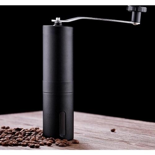 1 PC Manual Stainless Steel Coffee Pepper Beans Grinder Portable Mini Whole NutS Grain Burr Herbs Spice Mills Kitchen Tools