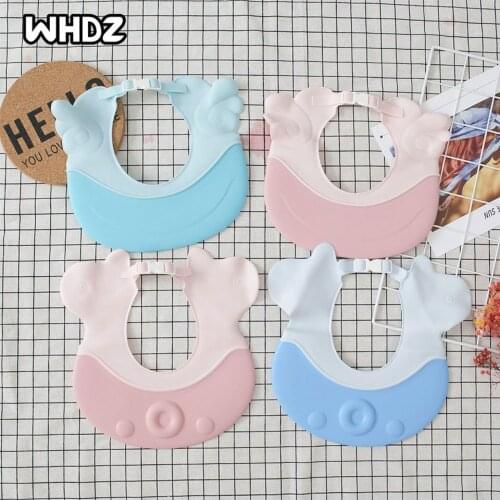 Baby Shower Hat Baby Shampoo Cap for Toddler, Silicone Kids Bathing Hat for Shower, Infants Soft Protection Safety Visor Cap