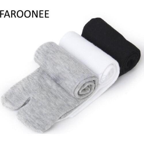 One Pair Unisex Ninja Socks Japanese Style Kimono Flip Flop Slipper Sandal Split 2 Toe Tabi Foot Finger for Men Women