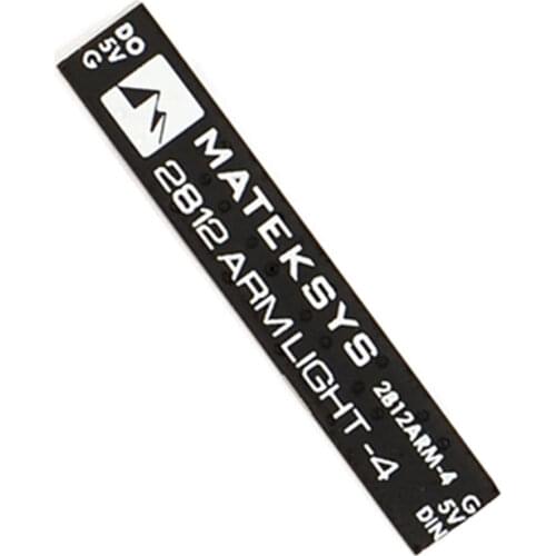 4 PC Matek System 2812ARM-4 /WS2812ARM-6 5V WS2812 LED Strip RC Night Light W/ 4 Lamps or 6 Lamps for RC Drone FPV Racing