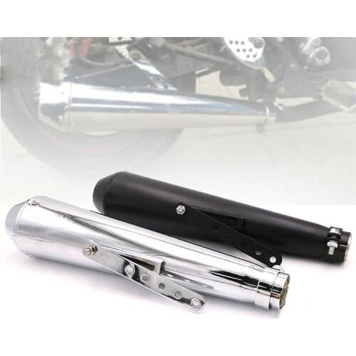 Universal Motorcycle Exhaust Muffler Pipe Kit 35-4m Vintage Modified Exhaust Racing Pipe for Cafe Racer Bobber Chopper