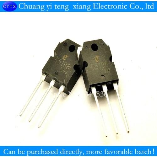 Audio amplifier tube C5198 2SC5198 10A / 140V 10pcs / lot