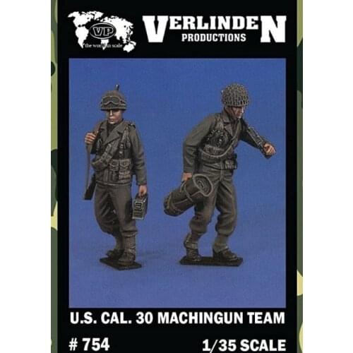 1:35 resin assembled model scene layout World War II model 2 figures are unpainted