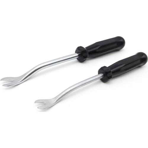 2pcs Car Door Buckle Screwdriver Tool Screwdriver Fastener Removal Tool for Car Repair car tools